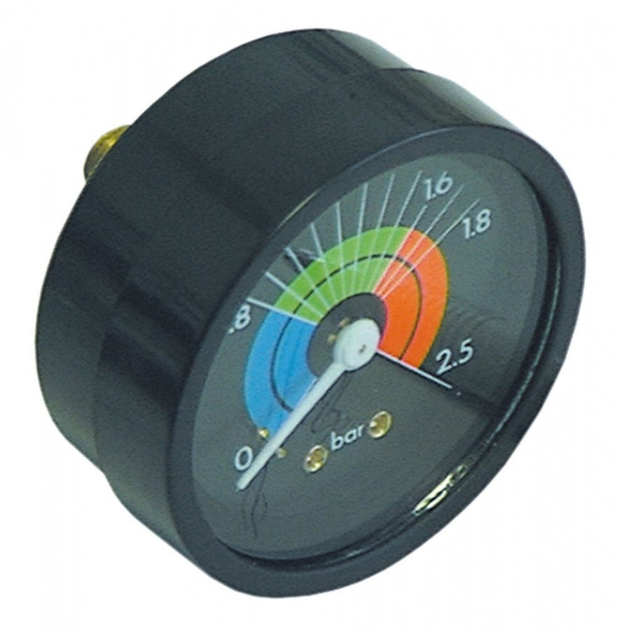 Manometru ø 57 mm, 0-2,5 bar, racord 1/8" pe spate - 541212
