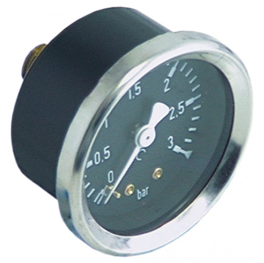 Manometru 0-3 bar, ø 52 mm, racord 1/4" pe spate - 541244