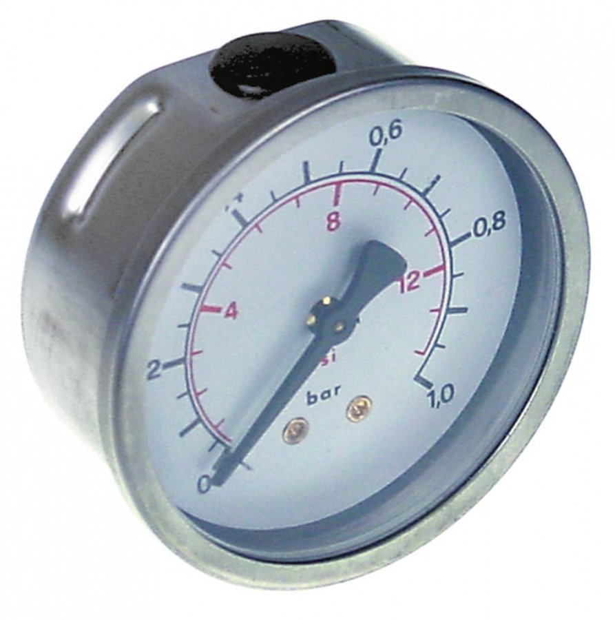 Manometru 0-1 bari, montare ø 62,4 mm, filet 1/8" - 541339