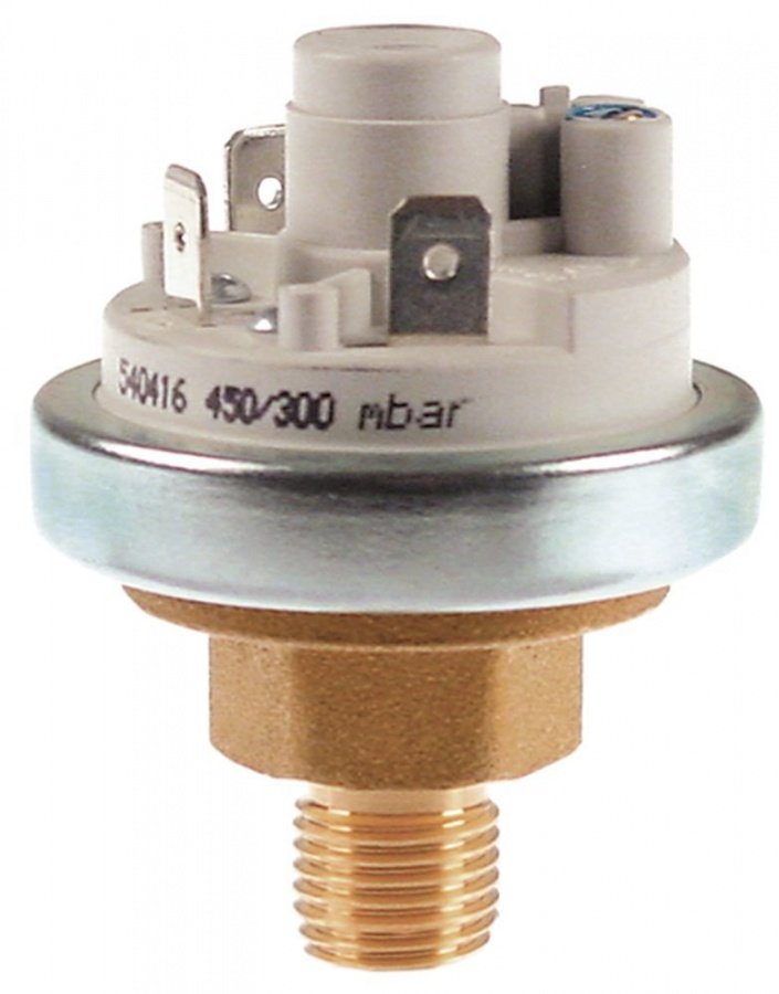 pressure control ø 45 mm pressure connection vertical - Code 541408