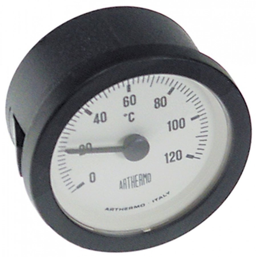 Termometru 0 +120°C, montare ø 52 mm, bulb ø 6 mm, lungime capilar 1500 mm - 541413