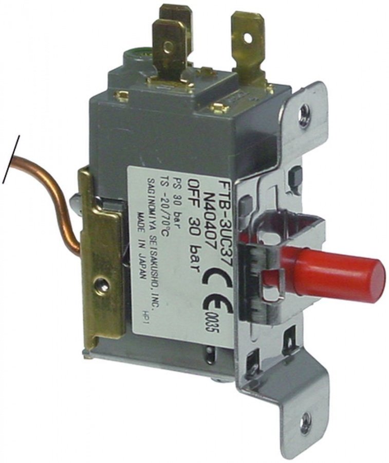 Presostat de siguranta FTB-3UC37, OFF 30 bar, TS -20 +70°C, cu rearmare manuala - 541480