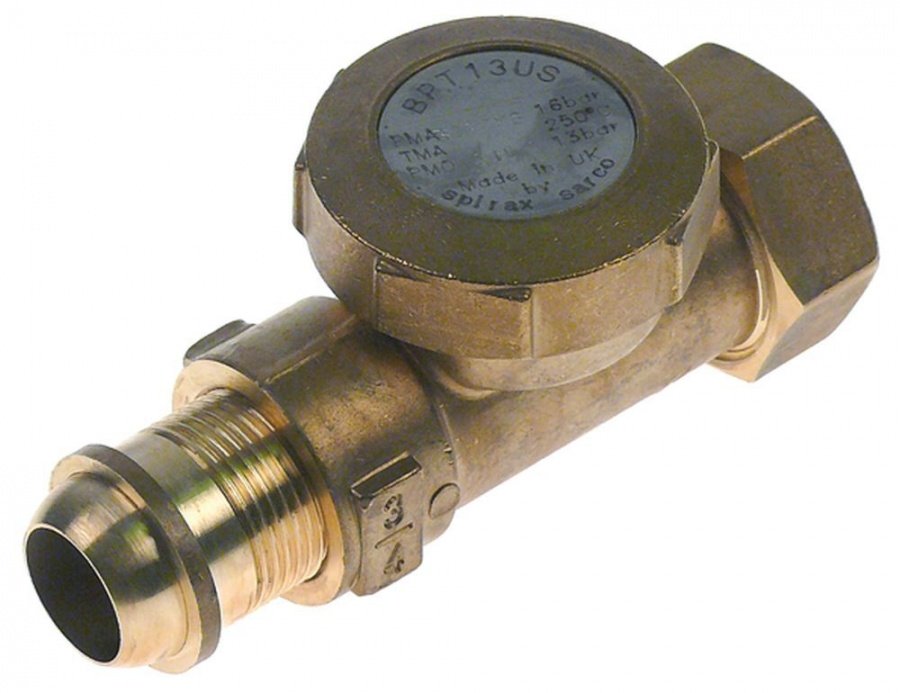 thermostatic steam trap 3/4" type BPT13US brass
