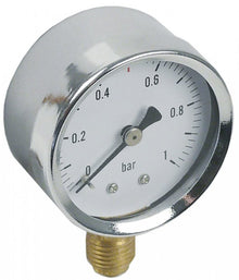 Manometru ø 52 mm, scala 0-1 bar, filet racord 1/4" - 541579