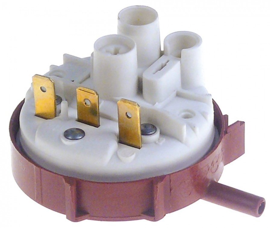 Presostat ø 55 mm, 75/45 mbar, racord ø 5,5 mm - 541631