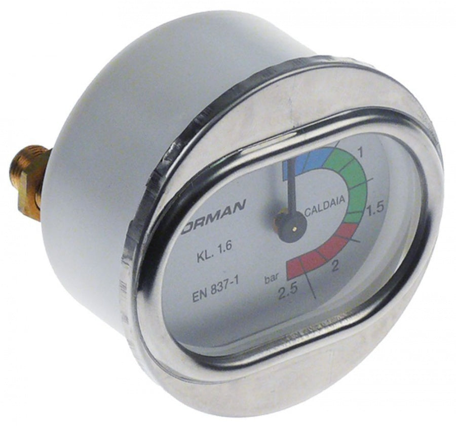 Manometru boiler 0-2,5 bari, montare ø 63 mm, filet 1/8" - 541706