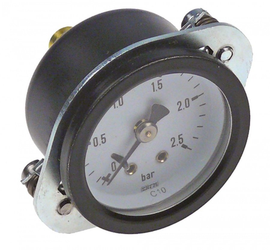 manometer ø 40mm pressure range 0-2,5bar 1/8" connection straight