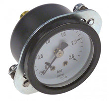 manometer ø 40mm pressure range 0-2,5bar 1/8" connection straight
