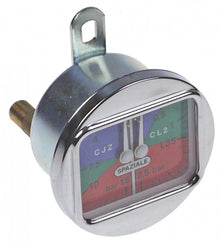 Manometru scala dubla 0-2,5 / 0-15 bar, montare ø 58 mm racorduri 1/8", La Spaziale - 541735