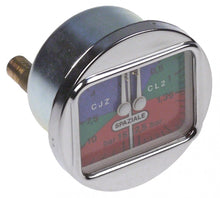 Manometru scala dubla 0-2,5 / 0-15 bar, montare ø 58 mm racorduri 1/8", La Spaziale - 541737