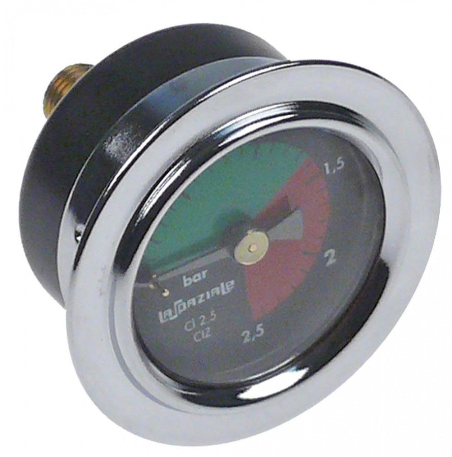 Manometru boiler 0-2,5 bari, montare ø 43 mm, filet 1/8", La Spaziale - 541741