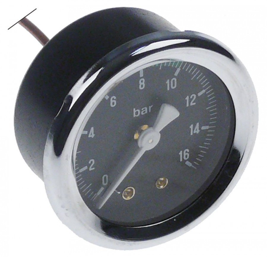 Manometru pompa 0-16 bari, montare ø 50 mm, filet 1/8", cu capilar - 541753