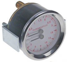 manometru scală dublă ø 60mm interval de presiune 0-3 / 0-18bar