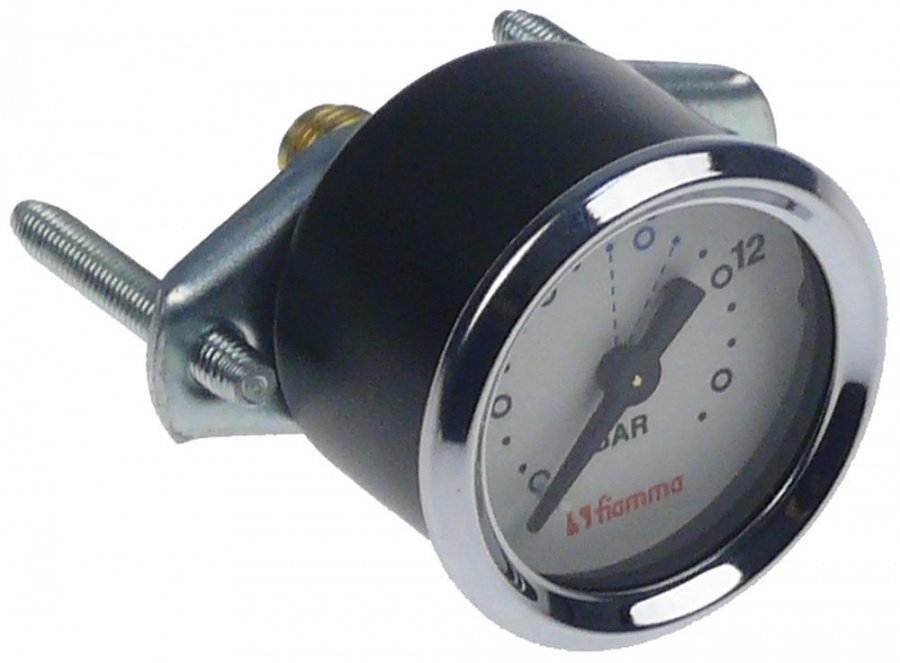 manometer ø 39mm pressure range 0-16bar 1/8" marking 7-9 connection on the backside FIAMMA