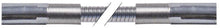 Furtun dus L 1075 mm, inox, racorduri 1/2", presiune de operare 10 bari, max 40 bari, t. max. 90°C - 541812