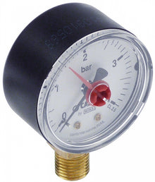 Manometru 0-4 bari, ø 49 mm, racord jos, filet 1/4"- 541876
