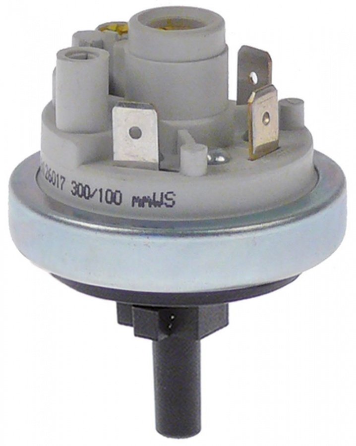 pressure control pressure range 300/100mbar connection male faston 6,3mm ø 45mm - 541964