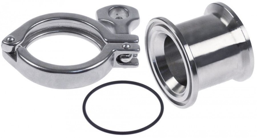 Prelungitor mărime 2" L 100mm oțel inoxidabil - 542171