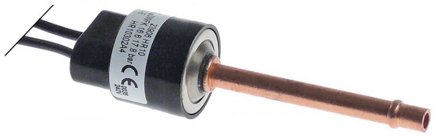 presostat -55 până la +130°C racord presiune 6mm interval de presiune 16,6/17,8bar