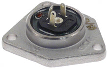 Capac alamă nichelată Î 18mm L 47mm L 40mm contor ( flowmetru ) Gicar 9.0.16.50G, 901650G, cu LED, (+ 0 -) - 542347