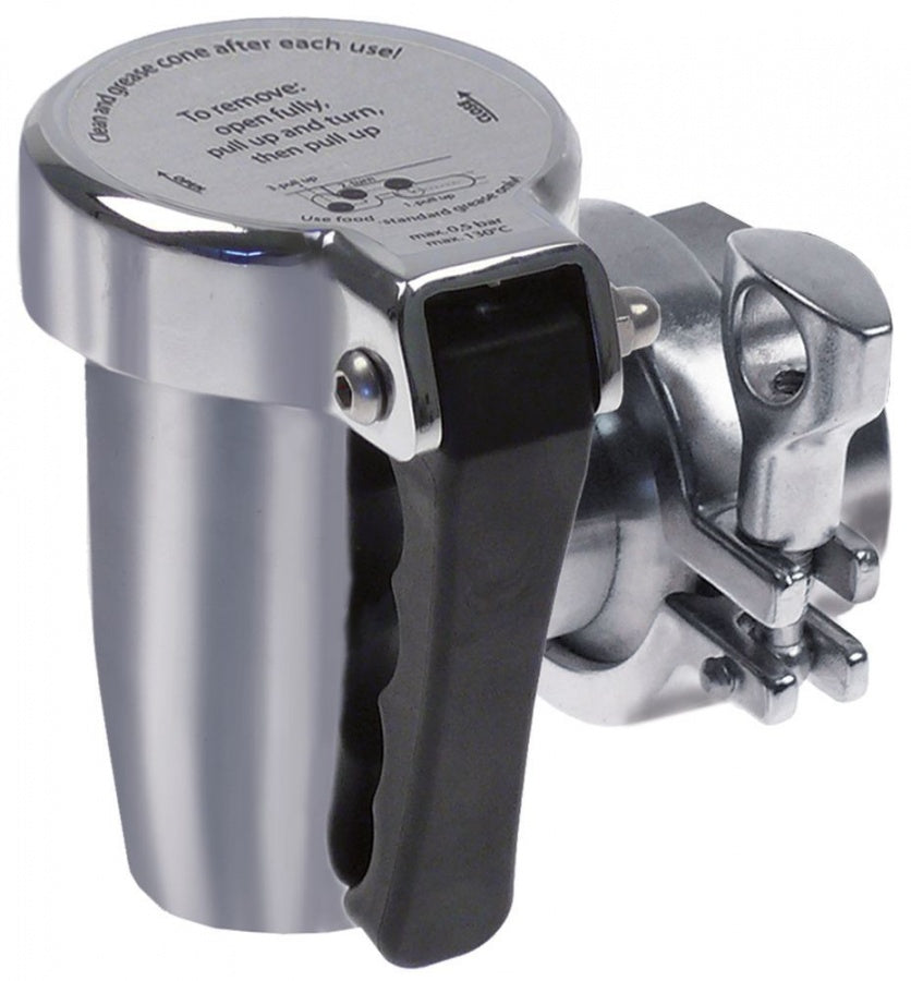 Robinet de golire (canea) 1 1/4" FI cu etanșare conică A 85mm alpaca B 50mm - 542387