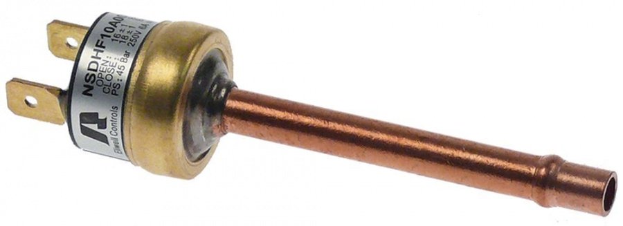 Presostat  NSDHF10A00101, presiune deconectare 16 bar, presiune pornire 18 bar, resetare automata, DANFOSS ACB-2UA149 - 542434