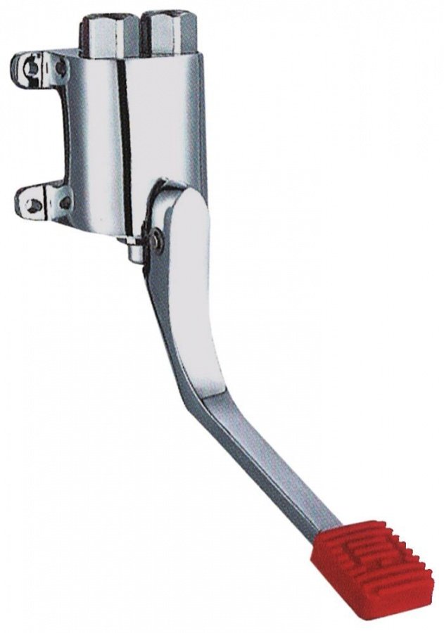 Robinet cu pedala montare pe perete, reglaj progresiv rece-cald in functie de apasare, racorduri 1/2" - 542551