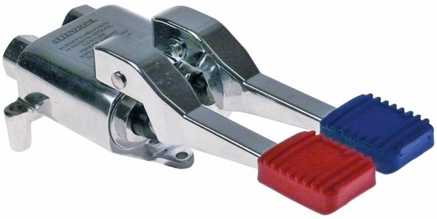 Robinet de picior tip pedala, pentru apa rece si calda, racorduri 1/2", 00801003 - 542915