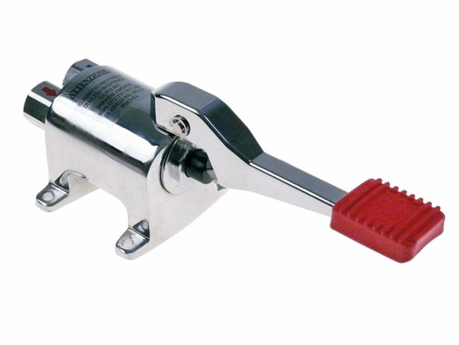 Robinet de picior tip pedala, racorduri 1/2", reglaj progresiv rece-cald in functie de apasare - 542916