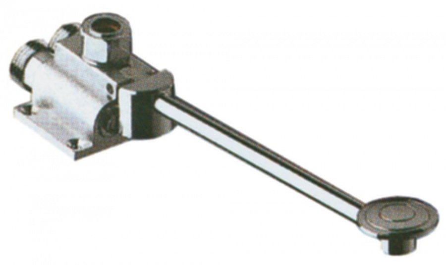 Robinet cu pedala de pardoseala 1/2", cu amestec apa rece - calda - 542929