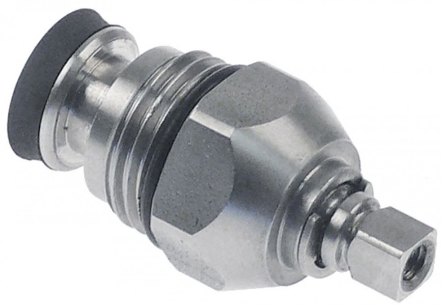 Cap robinet cu ungere Inox filet 1/2" unghi de rotație° apă rece/caldă