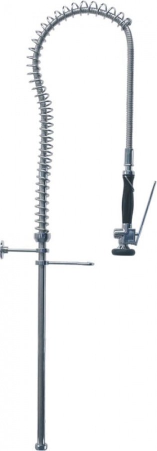 rising pipe long without swivel tap with spring, spring holder, hose, hand shower