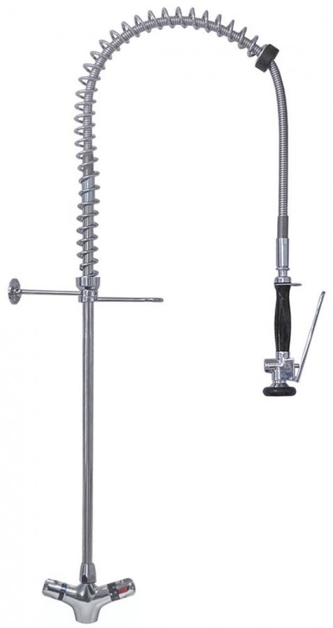 pre-rinse unit with thermostatic tap without swivel tap connection 1/2" PREMIUM PLUS