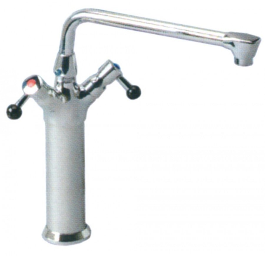 monobloc tap spout projection 300mm spout height 550mm ¼ turn connection ¾"