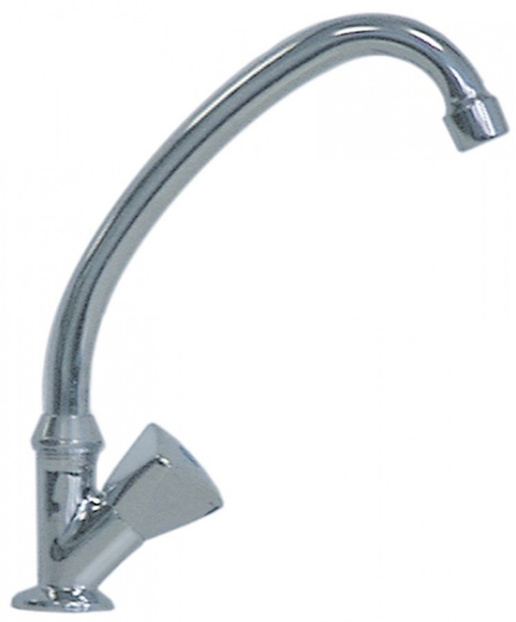 Pillar tap head 1/2" connection 1/2" HU-spout spout length 250mm spout height 290mm - 547351