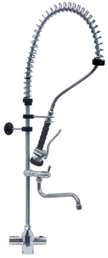 Pre-rinse unit with thermostatic tap with swivel tap connection 1/2" CLASSIC - 547364
