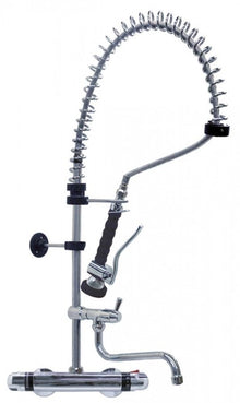 Pre-rinse unit with wall-mounted thermostatic tap with swivel tap connection 1/2" CLASSIC - 547368