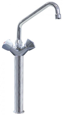 Monobloc tap with pillar 300mm tap head ½" spout length 200mm spout height 480mm - 547374