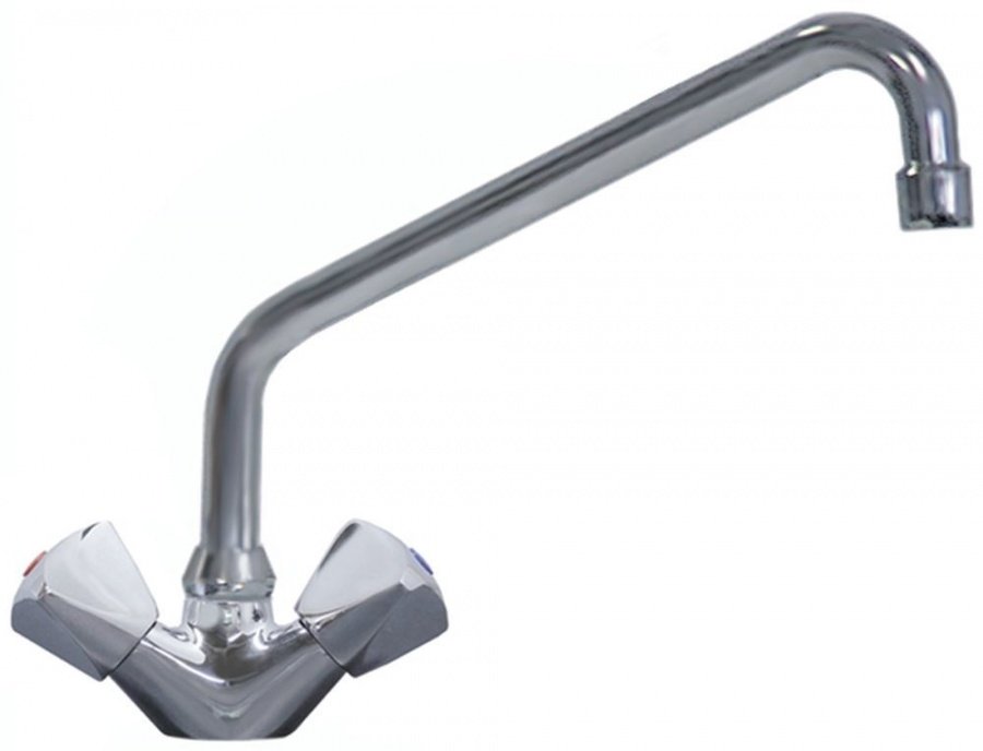 Baterie robinet monobloc cu armaturi ½" racorduri furtun 1/2" picurători lungime 300 mm înălțime 235 mm - 547834