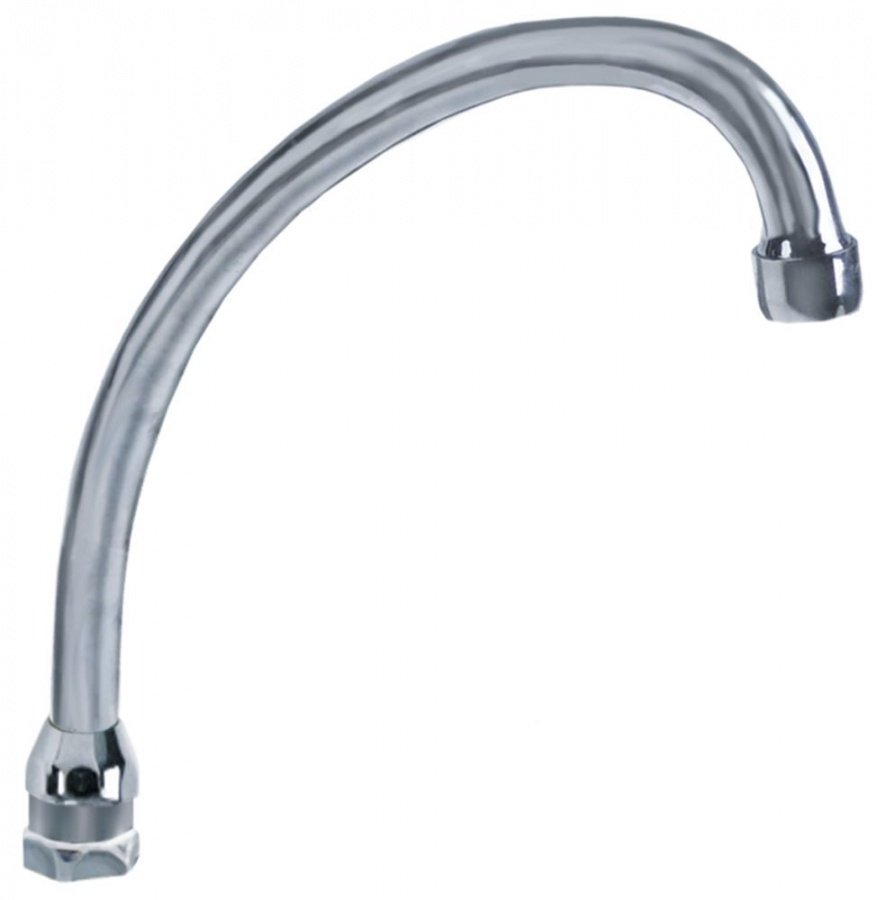 Picurator curbat ø 18 mm, filet 1/2", rorativ 360° - 547900