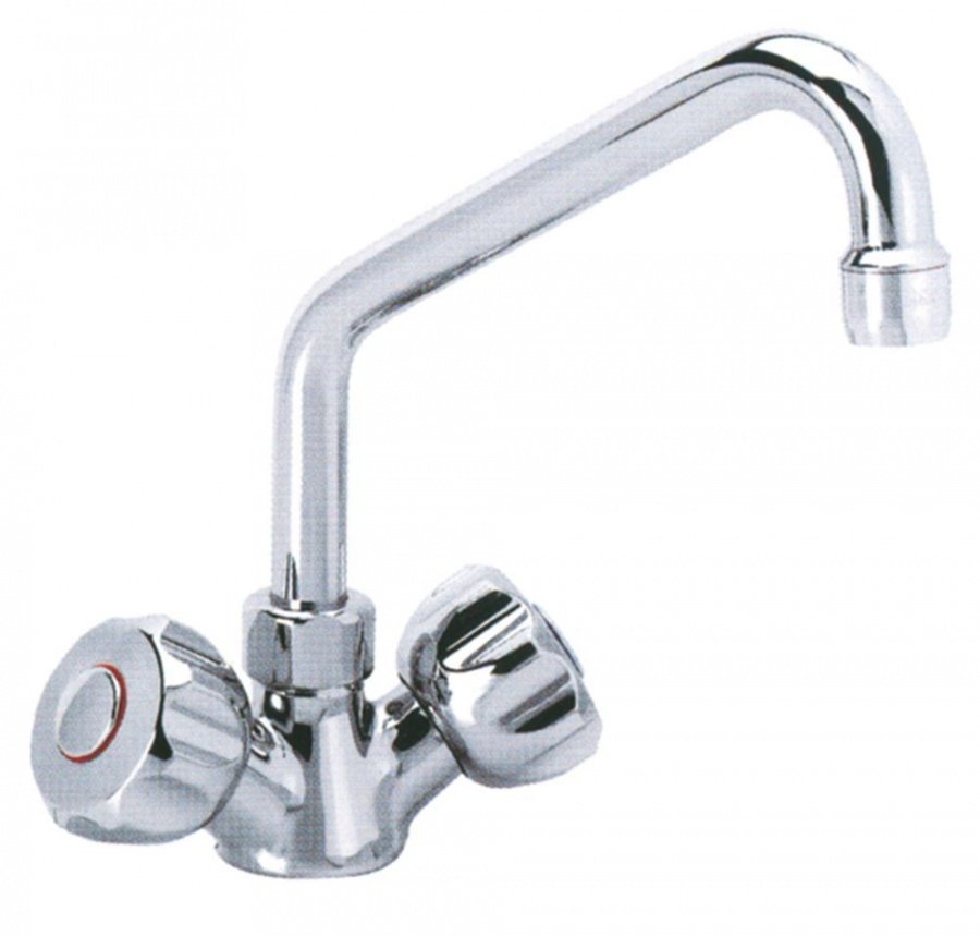 Monobloc tap spout projection 250mm spout height 200mm connection ½" IT - 548115