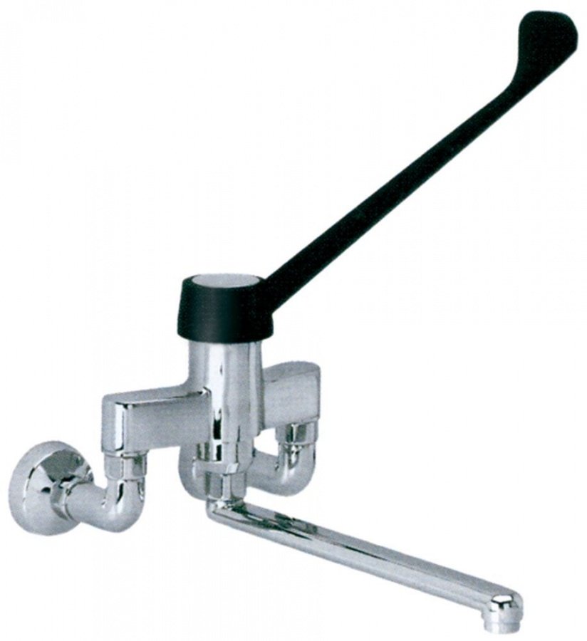 single lever wall-mounted water tap spout projection 200mm ceramics cartridge Type F