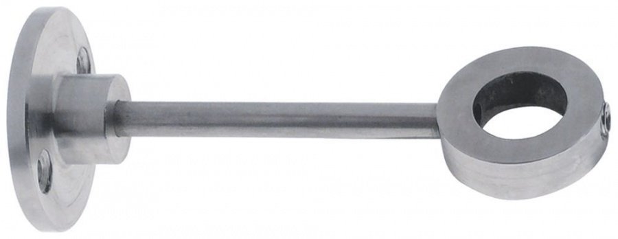 Brida sustinere teava coloana dus, L 100 mm, din inox - 549484