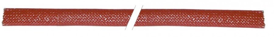 Tub de protectie - Varnis - din fibra de sticla siliconata, diam. int. ø 3 mm, max 290°C, 3000 V, lungime 10 metri - 550014