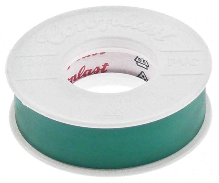 Banda izolatoare verde, -10 +105°C, latime 15 mm, lungime L 10 m, PVC, conform standard VDE - 550026
