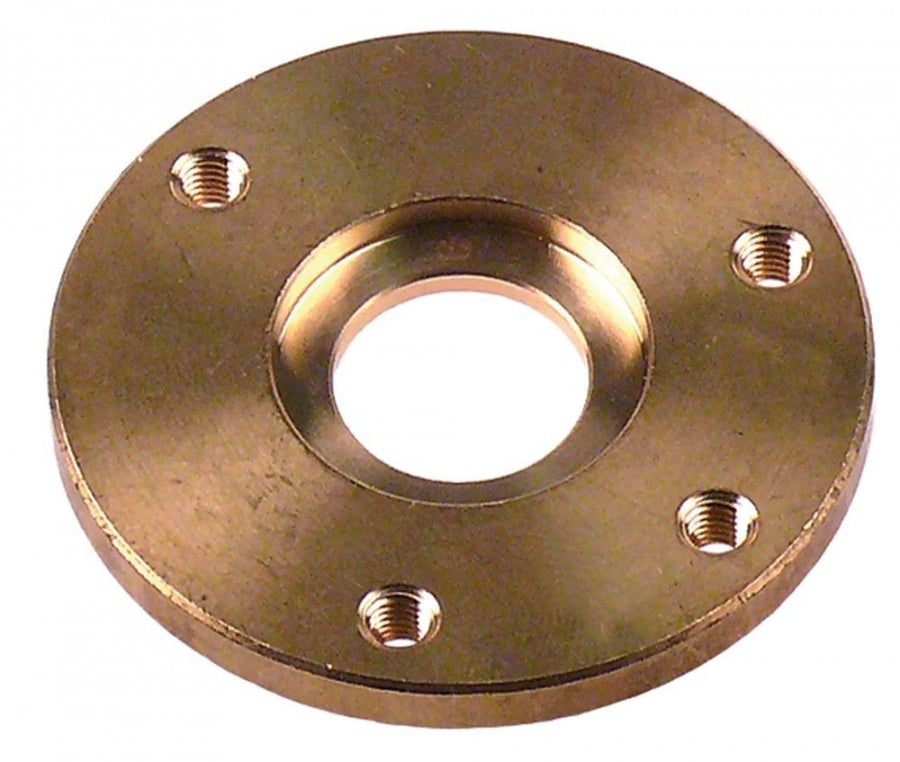 counterflange for fan motor ED ø 60mm int. ø 1 27,3mm int. ø 2 18,5mm thickness 5,8mm