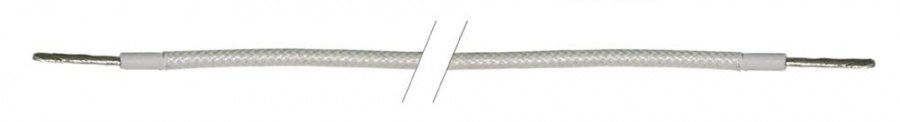 Cablu 4 mm² din fire de cupru nichelate izolat cu fibra de sticla siliconata T max 250°C 300/500V albastru lungime 10m - 550080