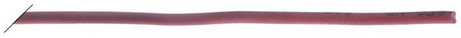Cablu din fire de cupru nichelate 1mm², izolatie silicon izolat cu tesatura de fibra de sticla, rosu, t.max. 230°C, lungime 25 metri - 550090