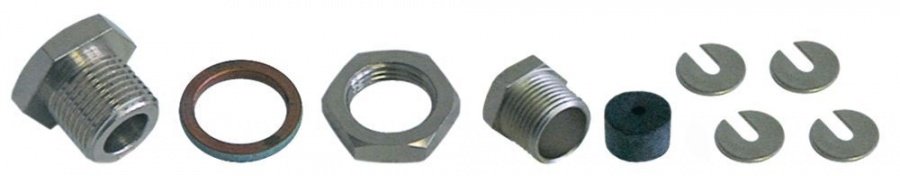 Presetupa, filet extern 3/8", filet intern M13x1, senzor ø max. 9,5 mm, EPDM - Cod 550147