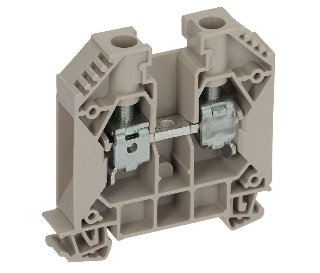 Bloc terminal pentru șină DIN pentru conductori 1,5-16mm² -  550373